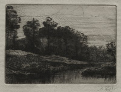 Večer od Alphonse Legros