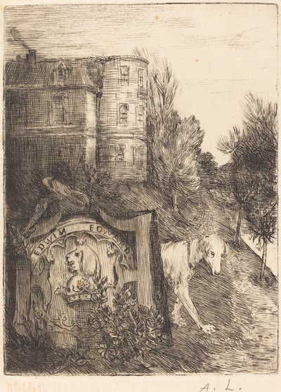 Bývalý Libris Edwin Edwards od Alphonse Legros