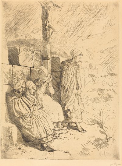 Manželky rybářů od Alphonse Legros