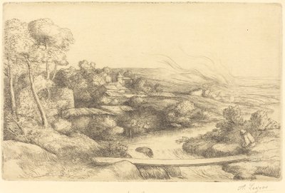 Lávka Lávka pro pěší. od Alphonse Legros
