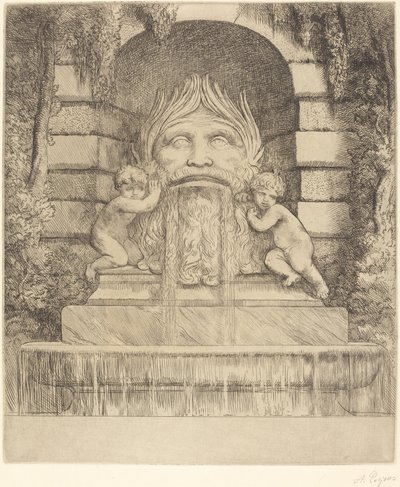 Fontána: Groteska, Děti a pánev od Alphonse Legros