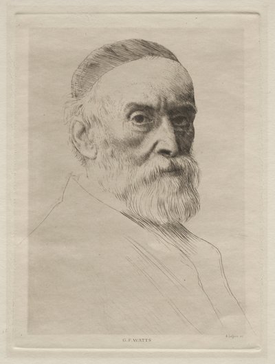 G. F. Watts. od Alphonse Legros