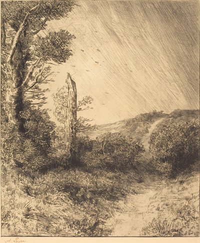 Závan větru od Alphonse Legros
