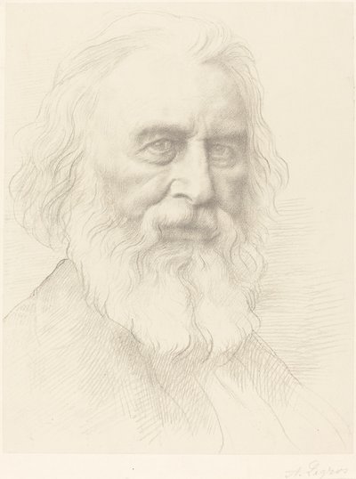H.W. Longfellow, 2. deska od Alphonse Legros