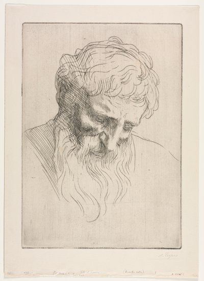 Hlava muže od Alphonse Legros
