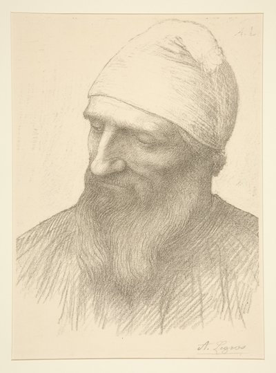 Hlava muže od Alphonse Legros