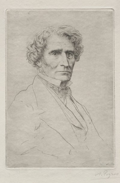 Hector Berlioz. od Alphonse Legros