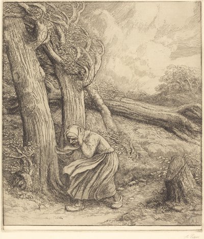 Hurikán (hurikán) od Alphonse Legros