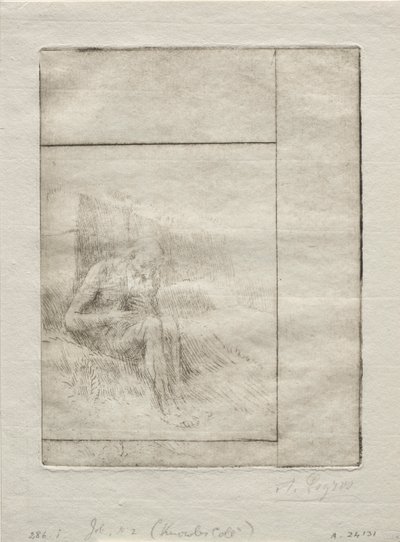 Job (2. deska) od Alphonse Legros