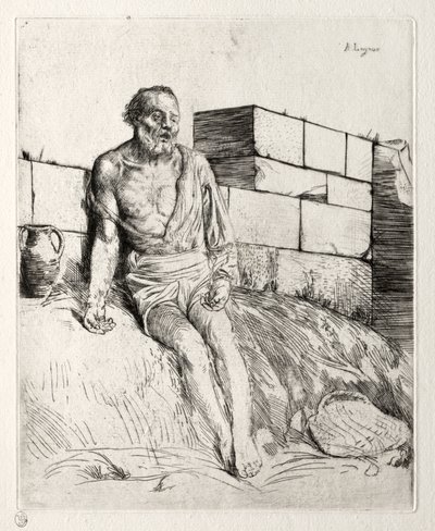 Práce (první deska) od Alphonse Legros