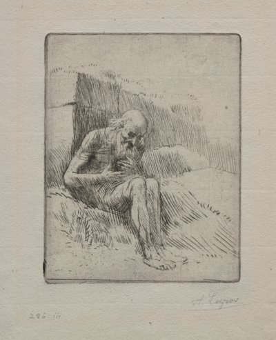 Práce (druhá deska) od Alphonse Legros