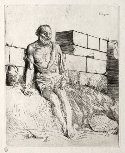 První deska práce. od Alphonse Legros