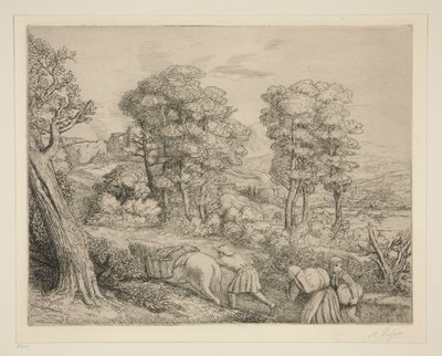 Návrat na farmu od Alphonse Legros