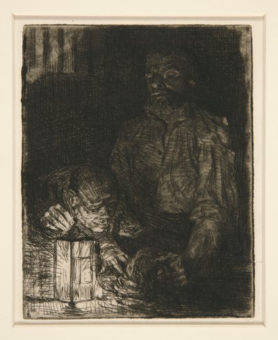 La Tete supplicie (hlava popravených) od Alphonse Legros