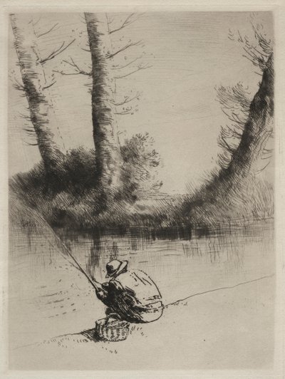 Rybář. od Alphonse Legros