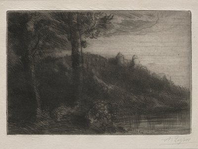 Malý most. od Alphonse Legros