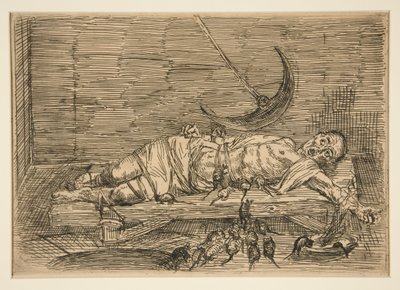 Jáma a kyvadlo, č. 1 od Alphonse Legros
