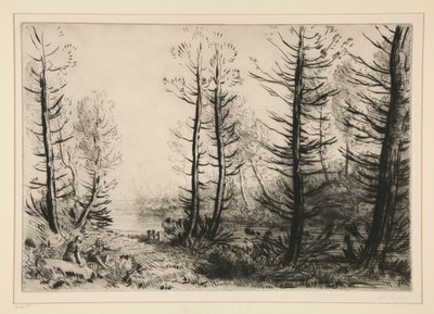 Canal Grande od Alphonse Legros
