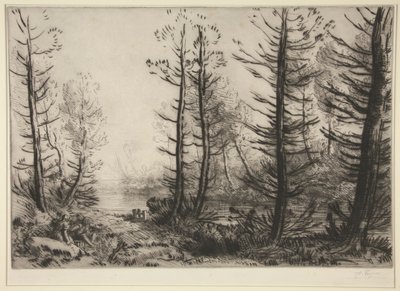 Canal Grande od Alphonse Legros