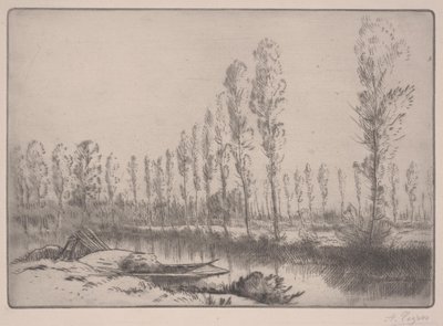 Les Tourbieres: Nedaleko Amiens (lept) od Alphonse Legros