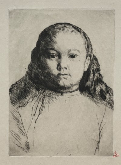 Malá Marie od Alphonse Legros