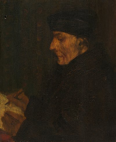 Paměťová kopie Holbeinova Erasmu od Alphonse Legros