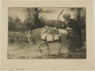 Dojička od Alphonse Legros