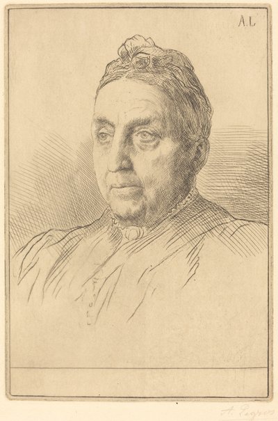 Mme. Kemp, 4. deska od Alphonse Legros