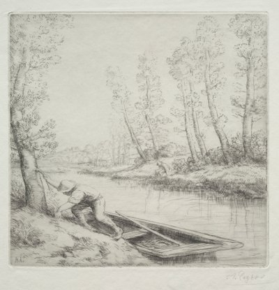 Ráno na řece Ráno na řece. od Alphonse Legros