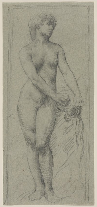 Nahá žena. od Alphonse Legros