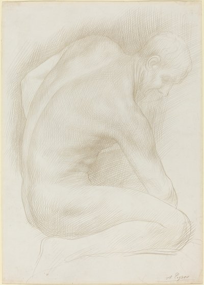 Starý muž. od Alphonse Legros
