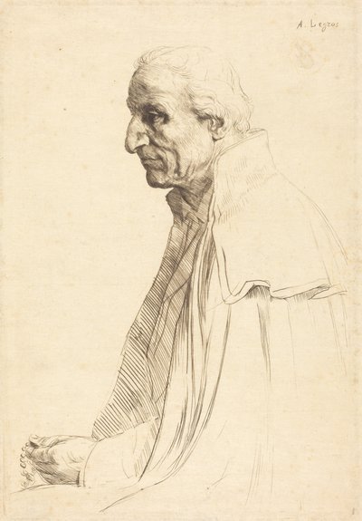 Starý Španěl od Alphonse Legros