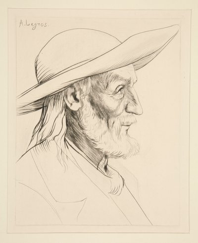 Bretonský rolník od Alphonse Legros