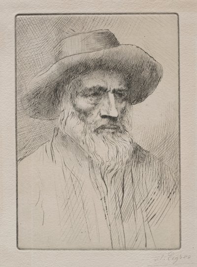 Rolník z Vogéz. od Alphonse Legros