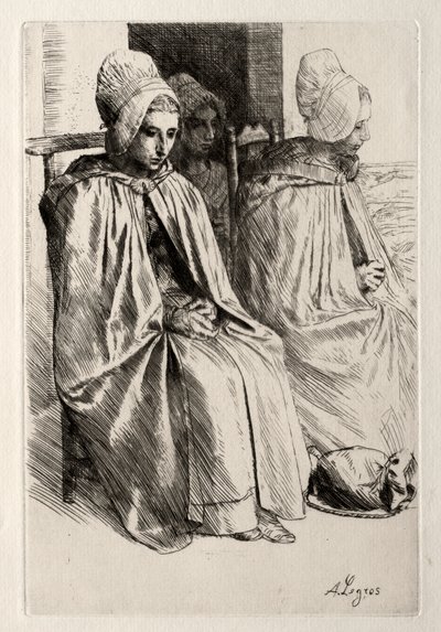 Selka v sousedství Boulogne od Alphonse Legros