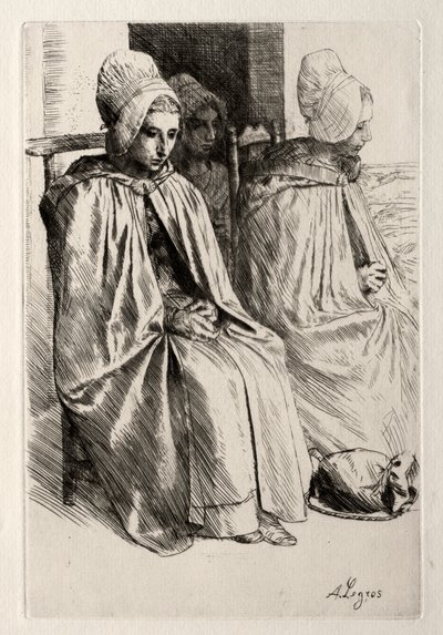 Selka v sousedství Boulogne. od Alphonse Legros
