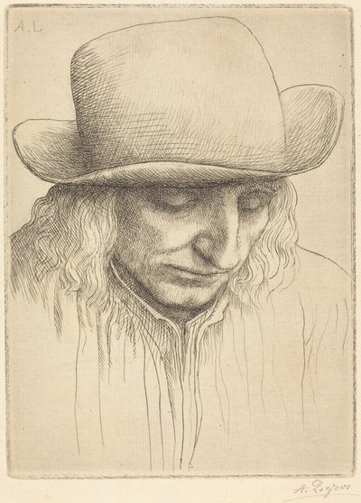 Sedlák v kulatém klobouku od Alphonse Legros