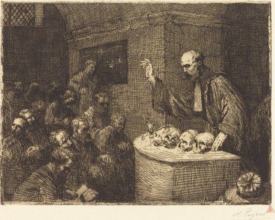 Kurz frenologie, 2. deska od Alphonse Legros