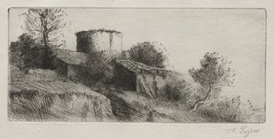 Holubí věž od Alphonse Legros