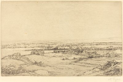 Rovina u jezera od Alphonse Legros