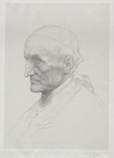 Portrét kardinála Manninga (2. deska) od Alphonse Legros