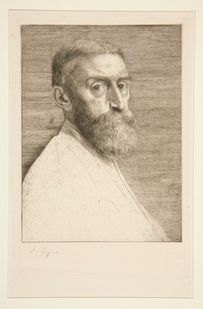 Portrét E.J. Poynter, Esq. od Alphonse Legros