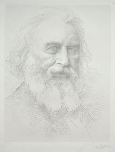 Portrét Henryho Wadswortha Longfellowa (2. deska) od Alphonse Legros