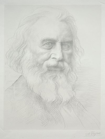 Portrét Henryho Wadswortha Longfellowa 2. deska. od Alphonse Legros