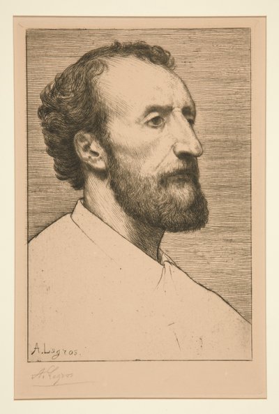 Portrét Julese Daloua od Alphonse Legros
