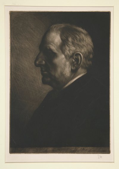 Portrét Seymoura Hadena od Alphonse Legros
