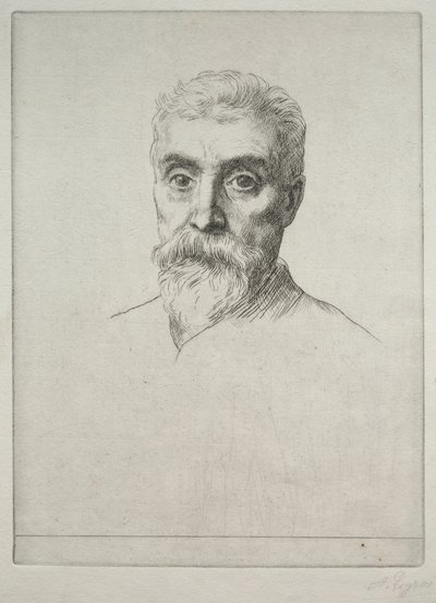 Portrét sira Hirama S. Maxima od Alphonse Legros