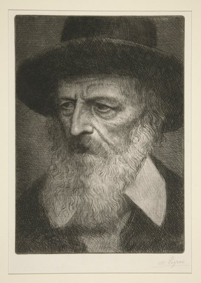 Portrét Tennysona od Alphonse Legros