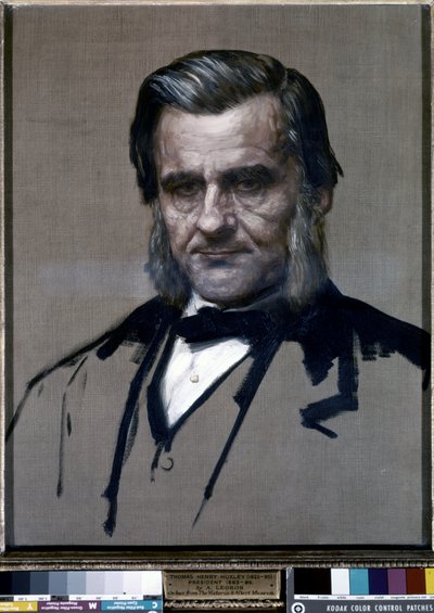 Portrét Thomase Henryho Huxleyho (olej na plátně) od Alphonse Legros