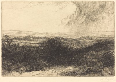 Vyhlídka (úhel pohledu) od Alphonse Legros